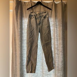 Abercrombie & Fitch the 90’s straight ultra high rise